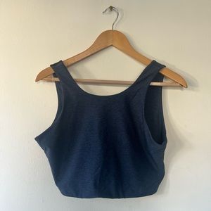 Outdoor voices color block sports bra